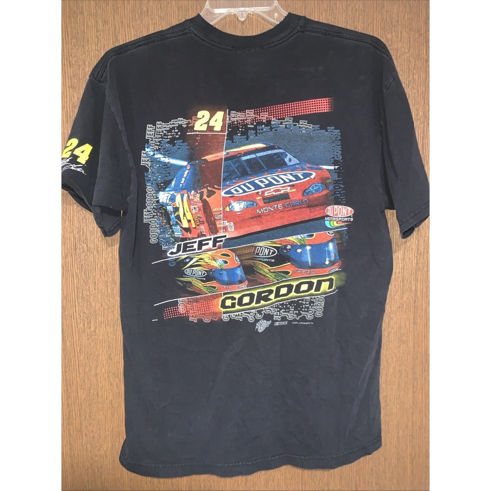 Rare Vintage Jeff Gordon Graphic Tee Winners Circle Size Large NASCAR Racing